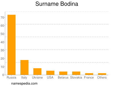 Familiennamen Bodina