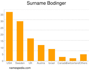 Familiennamen Bodinger