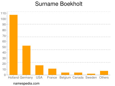 Familiennamen Boekholt