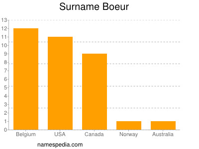 Familiennamen Boeur