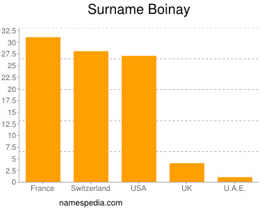 Familiennamen Boinay