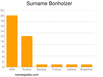 Familiennamen Bonholzer