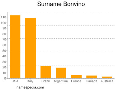 Surname Bonvino