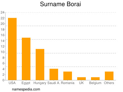 Familiennamen Borai