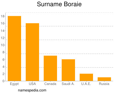 Familiennamen Boraie