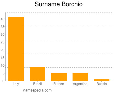 Familiennamen Borchio