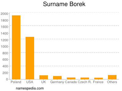 Familiennamen Borek