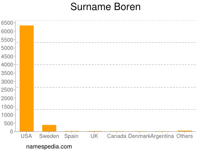 Familiennamen Boren