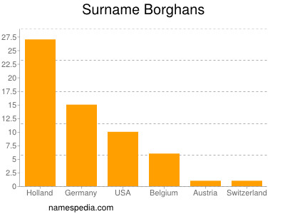 Surname Borghans