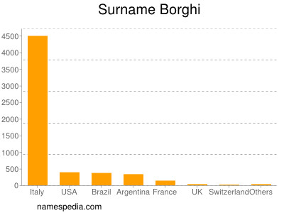 Surname Borghi