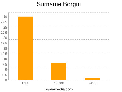 Surname Borgni