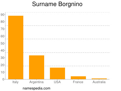Familiennamen Borgnino