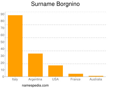 Surname Borgnino