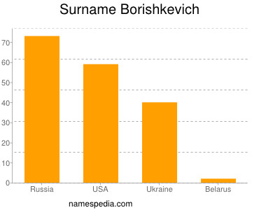 Familiennamen Borishkevich