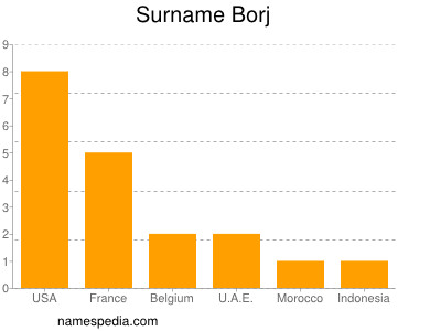Surname Borj