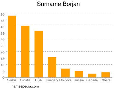 Familiennamen Borjan