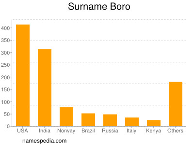 Familiennamen Boro