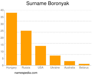 Familiennamen Boronyak