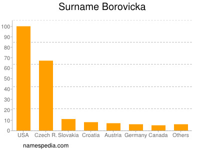 Familiennamen Borovicka