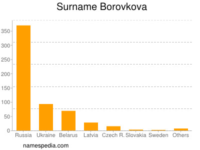 Familiennamen Borovkova