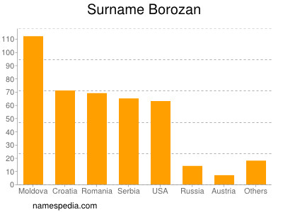 Familiennamen Borozan