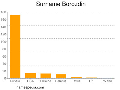 Familiennamen Borozdin