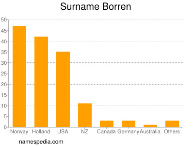 Familiennamen Borren