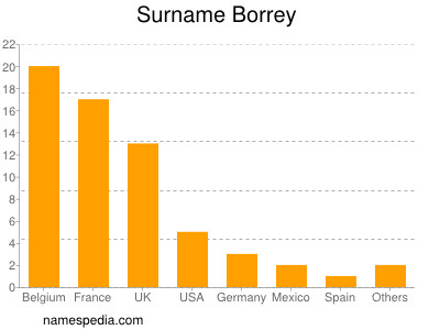 Familiennamen Borrey