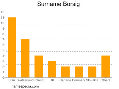 Surname Borsig