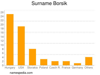 Familiennamen Borsik