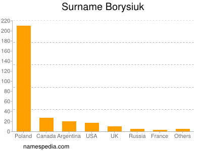 Familiennamen Borysiuk