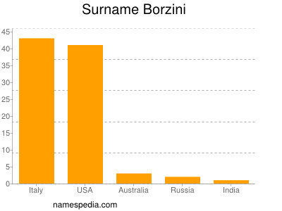 Surname Borzini