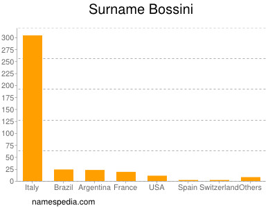 Familiennamen Bossini