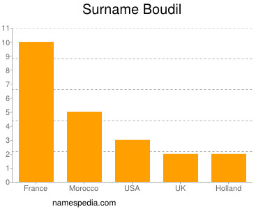 Familiennamen Boudil