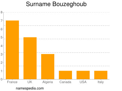 Surname Bouzeghoub