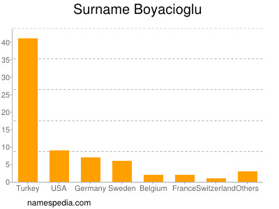 Familiennamen Boyacioglu