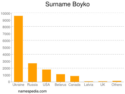 Familiennamen Boyko