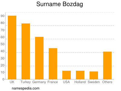 Surname Bozdag