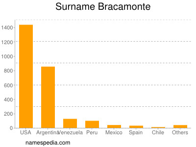 Surname Bracamonte