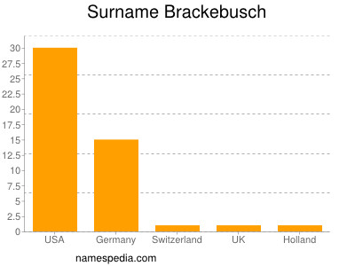 Familiennamen Brackebusch