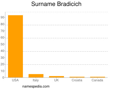 Familiennamen Bradicich