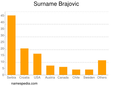 Familiennamen Brajovic