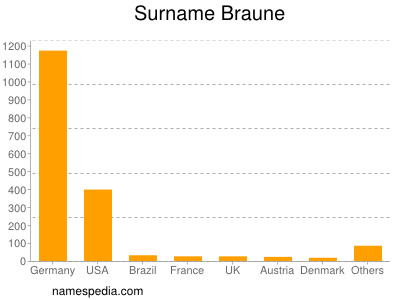 Familiennamen Braune