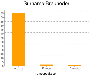 Familiennamen Brauneder