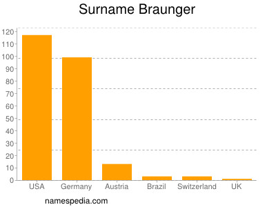 Familiennamen Braunger