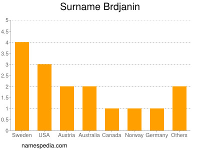 Familiennamen Brdjanin