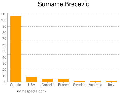 Familiennamen Brecevic