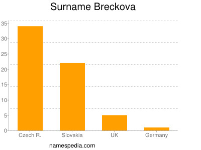 Familiennamen Breckova