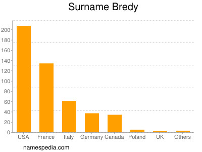 Familiennamen Bredy