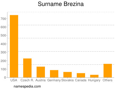 Familiennamen Brezina